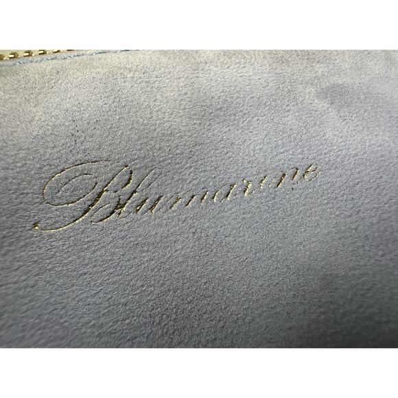 Blumarine purple clutch leather Italian leather‎ purse - Picture 5 of 13